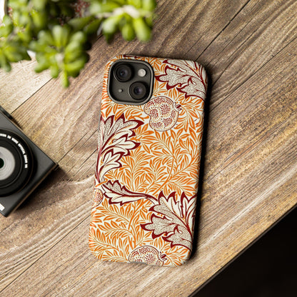 Stylish Phone Case, Tough Cases with Floral Design, Protective Cover, Gift for Her, Cute Phone Accessory