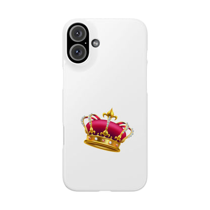 Stylish Crown Phone Case | Slim Fit, Fun Design, Ideal Gift for Royalty Lovers, Birthday or Holiday Present, Phone Accessories
