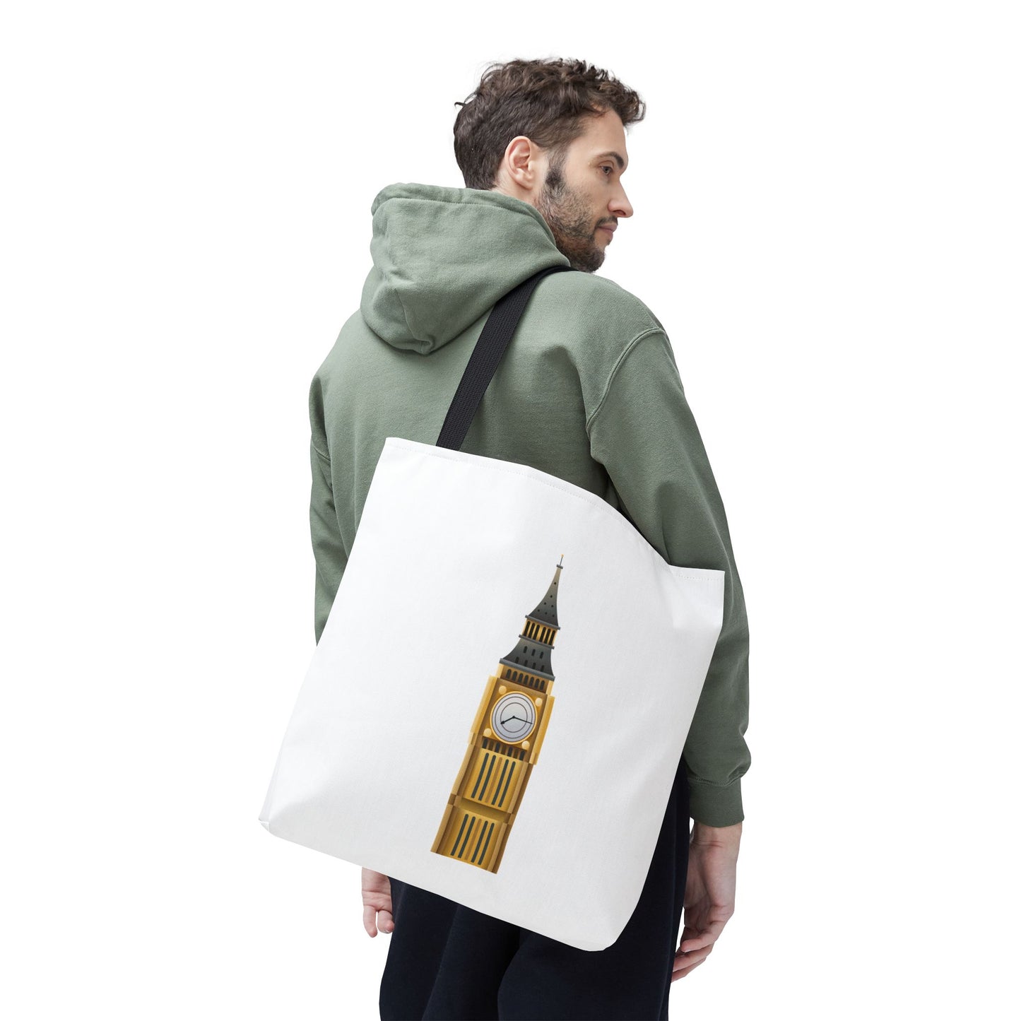 Big Ben Tote Bag, City Tour Tote, Travel Essentials, Gift for Travelers, London Souvenir, Eco-Friendly Shopping Bag