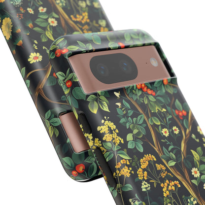 Floral Phone Case - Tough Cases, Colorful Nature Design, Gift for Flower Lovers, Phone Accessory, Unique Cell Phone Cover