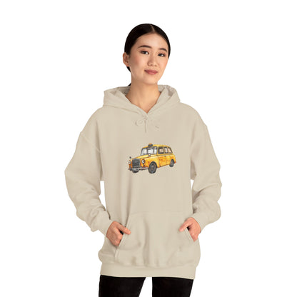 Unisex Heavy Blend™ Hooded Sweatshirt - British Vintage Car