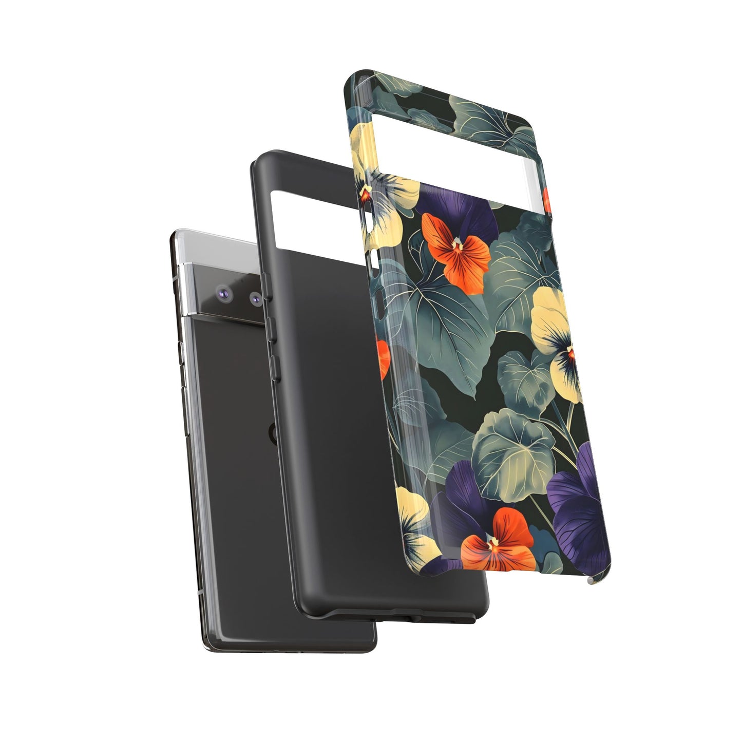 Tough Cases Floral iPhone Case, Tough Phone Cover, Stylish Floral Design, Gift for Her, Summer Vibe, Durable Protective Case
