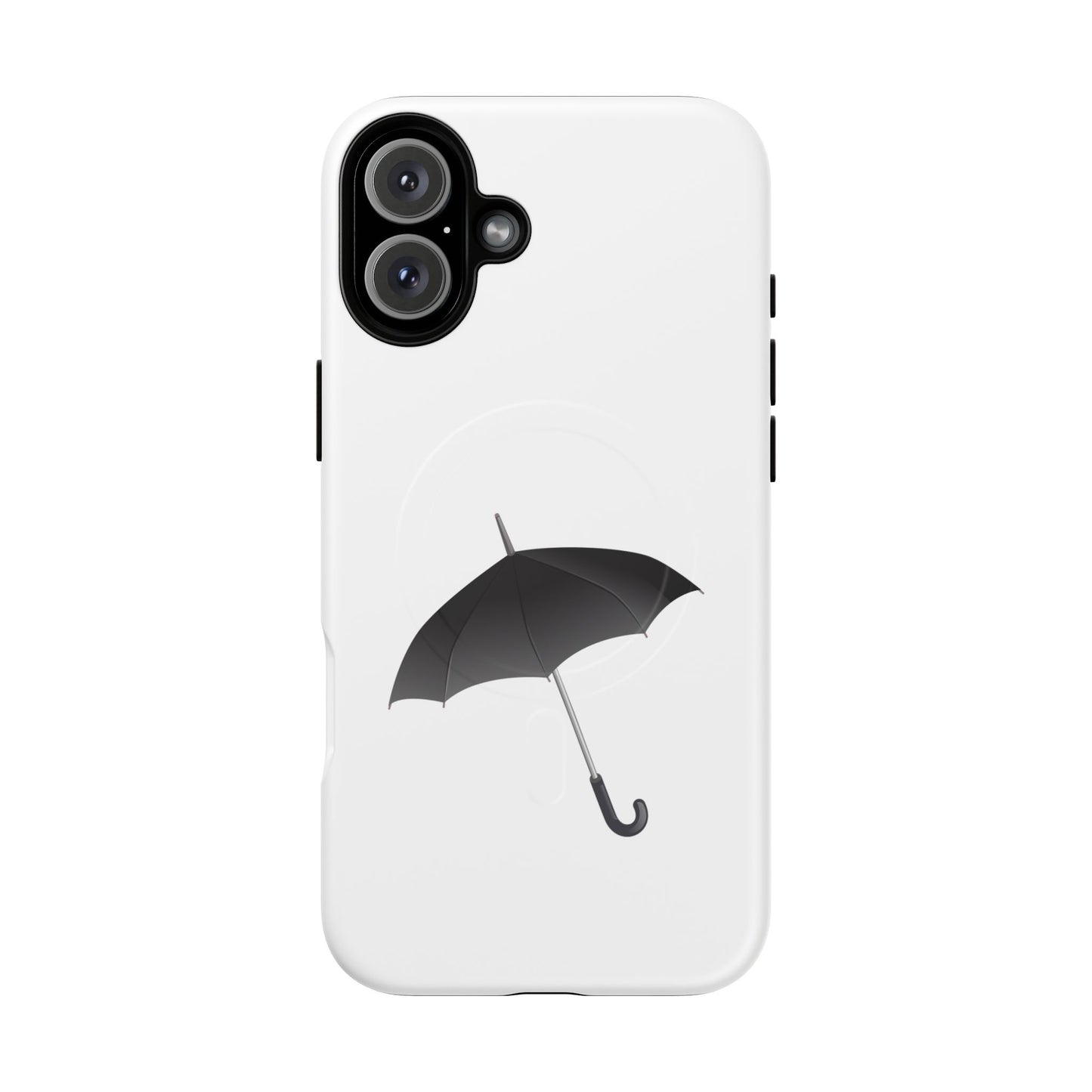 Stylish Magnetic Phone Case with Umbrella Design, Gift for Tech Lovers, Phone Accessory, Modern Design, Unique Cell Phone Cover