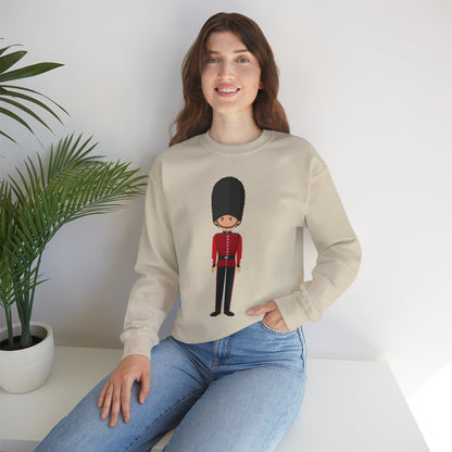 Unisex Heavy Blend™ Crewneck Sweatshirt - Historic and Iconic - The British Soldier in Red