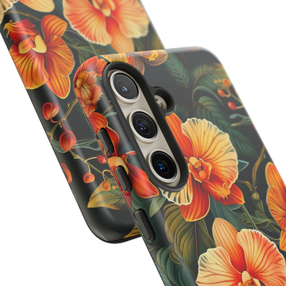 Floral Phone Case - Tough Cases, Protective Cover, Gift for Her, Smartphone Accessory, Floral Design, Nature-Inspired