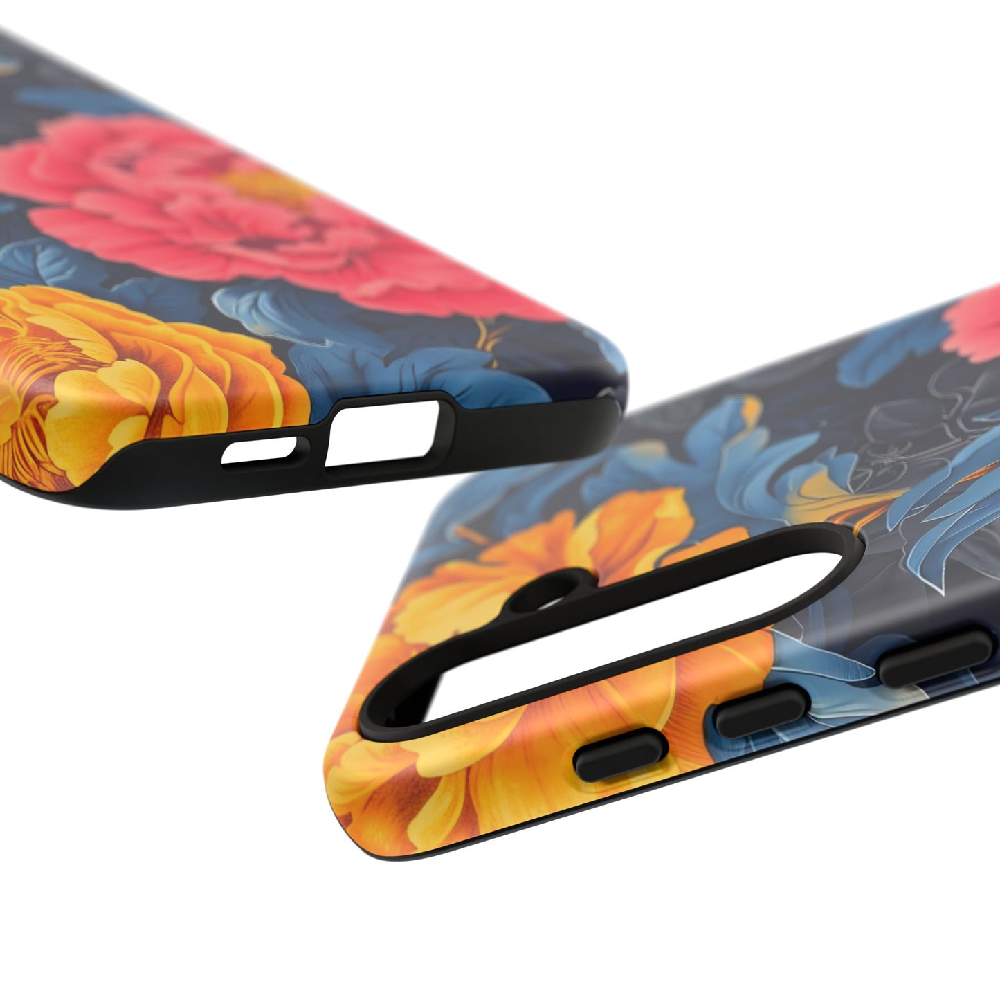Floral Phone Case, Tough Cases, Stylish Mobile Cover, Gifts for Her, Phone Accessories, Unique Flower Design