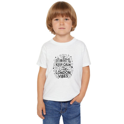 Toddler T-Shirt - Keep calm and love London vibes