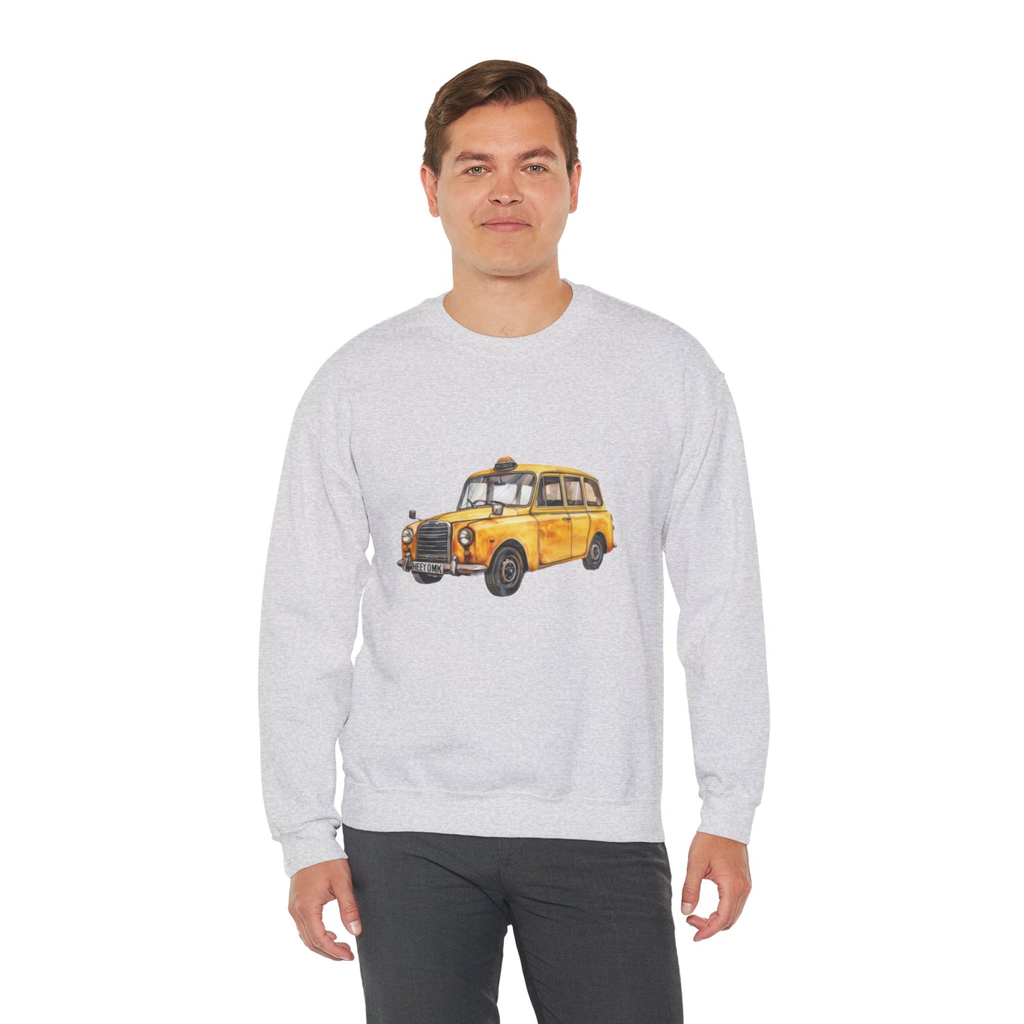 Unisex Heavy Blend™ Crewneck Sweatshirt Classy - British Vintage Car