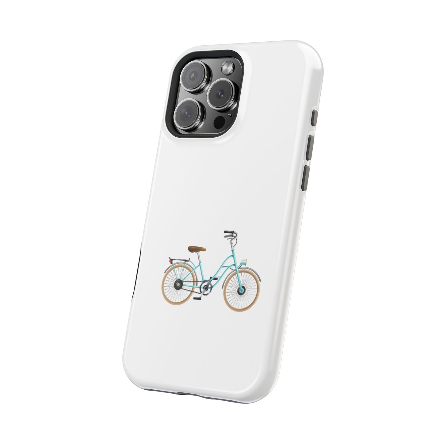 Charming Bicycle Magnetic Tough Case, Fun Phone Cover, Bike Lover Gift, Unique Mobile Accessory, Perfect for Fall and Spring Adventures
