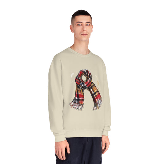 Unisex NuBlend® Crewneck Sweatshirt - Classic British Plaid Scarf
