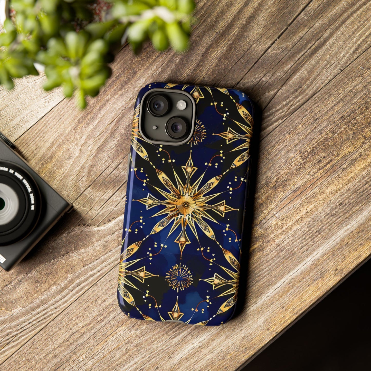 Tough Cases Phone Case with Celestial Design, Stylish Phone Cover, Unique Gift for Space Lovers, Durable Protection, Cosmic Art