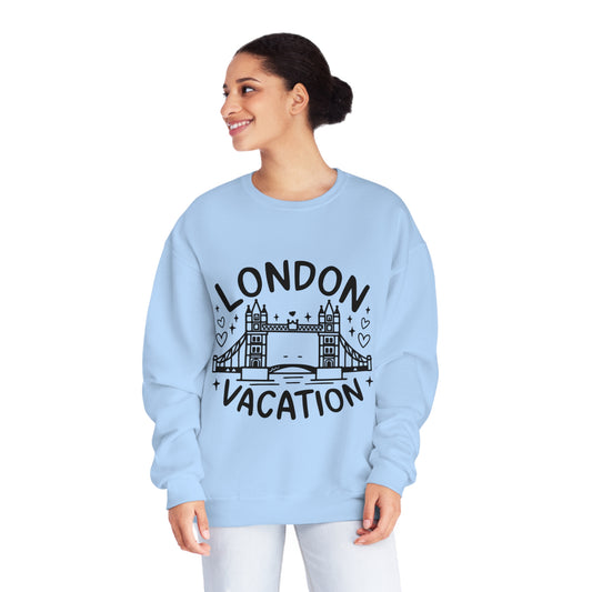 Unisex NuBlend® Crewneck Sweatshirt - London's Cozy Vacation