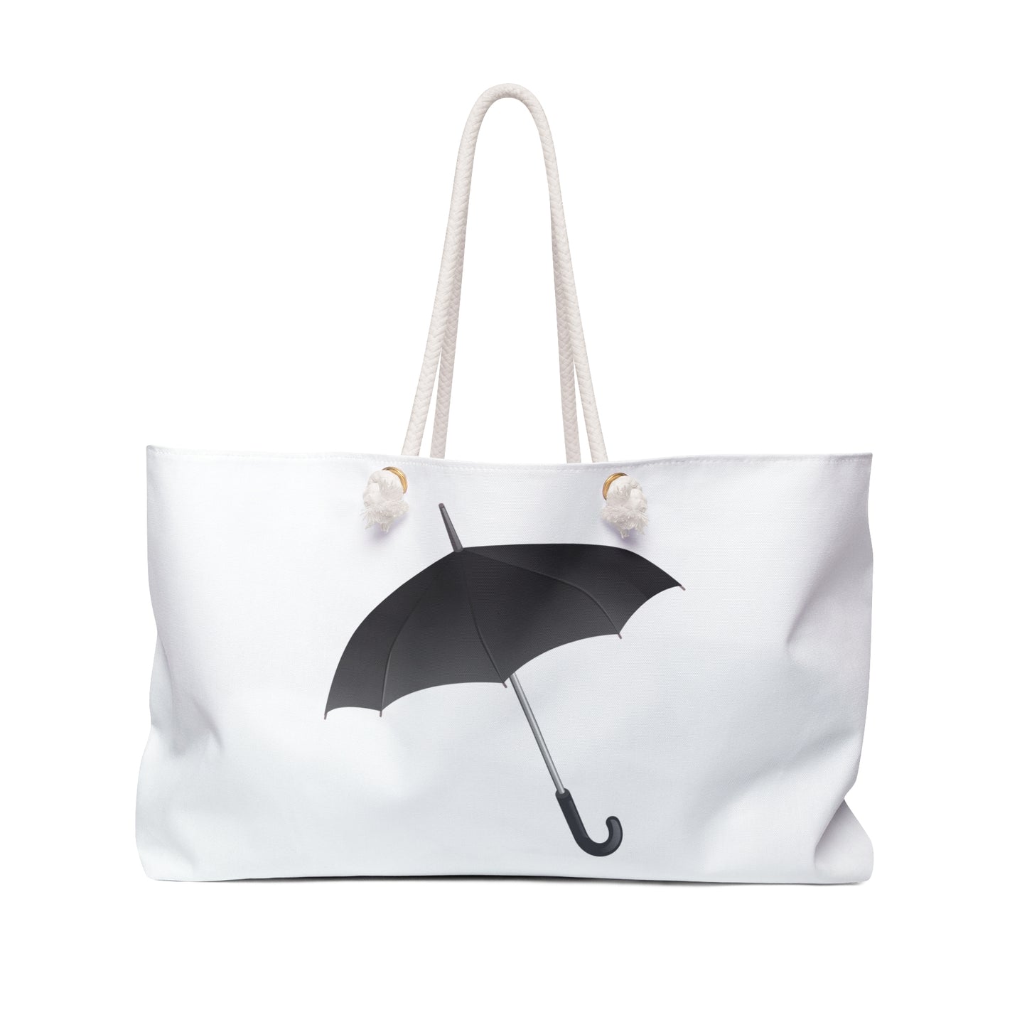 Stylish Weekender Bag with Umbrella Design | Travel Tote, Beach Bag, Gym Companion, Perfect Gift for Adventurers