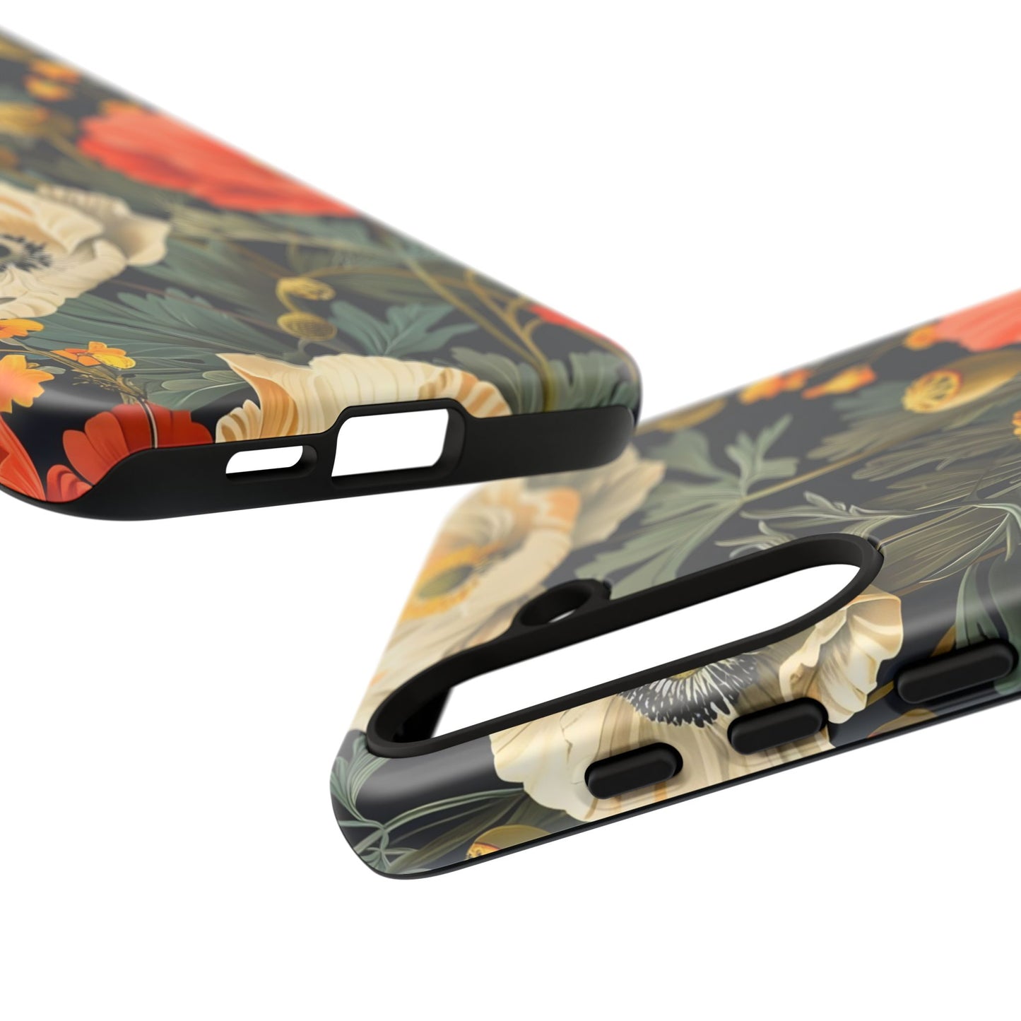 Floral Phone Case - Tough Cases with Vibrant Garden Design, Phone Accessory, Gift for Her, Spring Style, Nature Lover