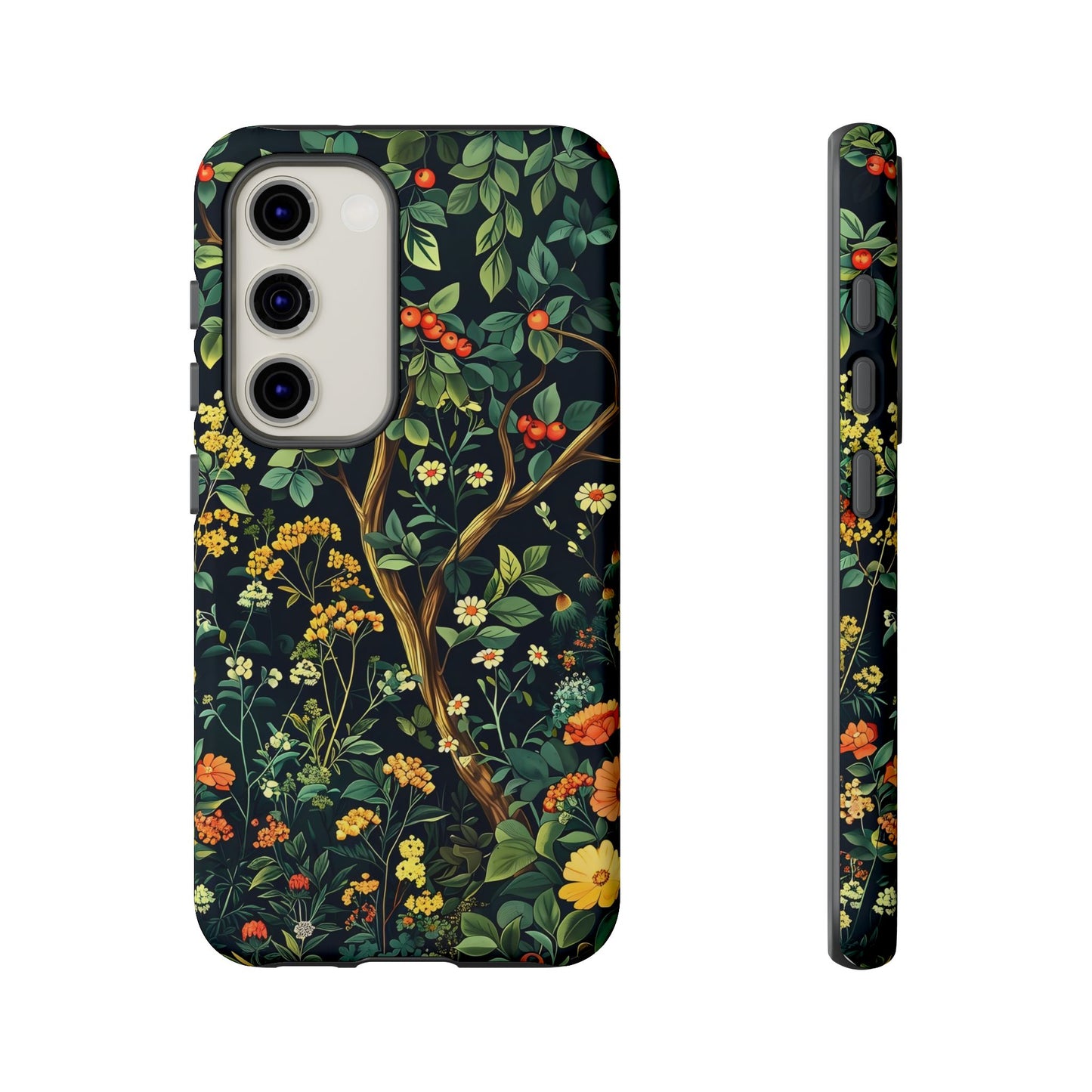 Floral Phone Case - Tough Cases, Colorful Nature Design, Gift for Flower Lovers, Phone Accessory, Unique Cell Phone Cover