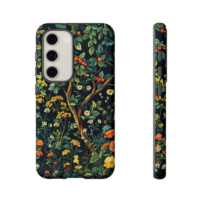Floral Phone Case - Tough Cases, Colorful Nature Design, Gift for Flower Lovers, Phone Accessory, Unique Cell Phone Cover