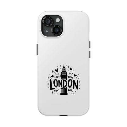 Love London Tough Phone Cases - Stylish and Durable Accessories for London Enthusiasts