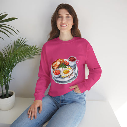 Unisex Heavy Blend™ Crewneck Sweatshirt - The British Table - A Feast of National Favorites