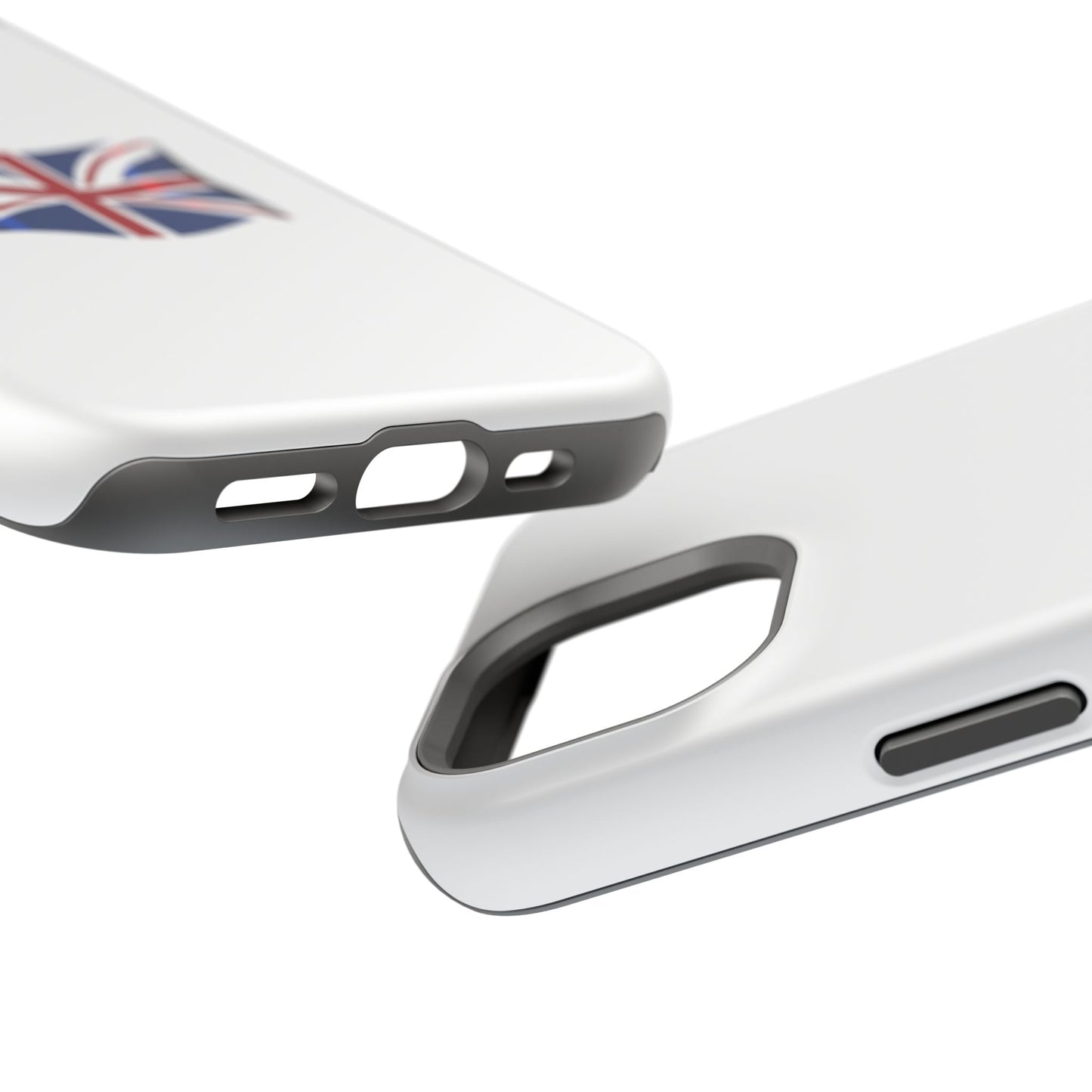 UK Flag Magnetic Phone Case, Durable Tough Cover, Gift for Patriots, Ideal for Travelers, Accessories for Holidays