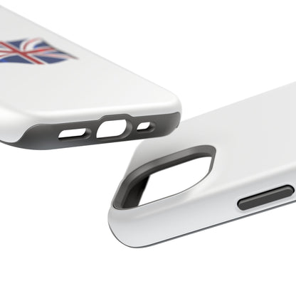 UK Flag Magnetic Phone Case, Durable Tough Cover, Gift for Patriots, Ideal for Travelers, Accessories for Holidays