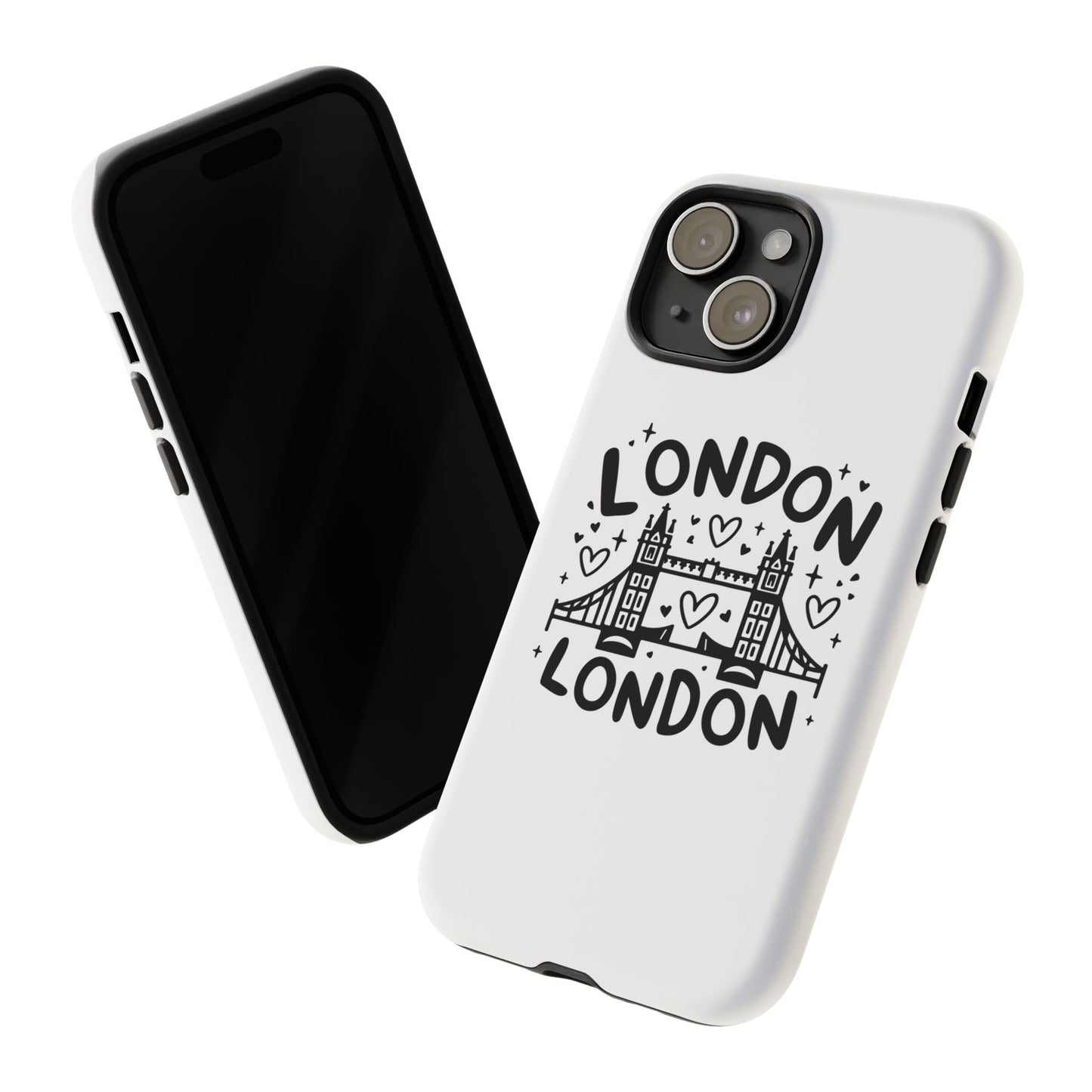 Love London Bridge Phone Case, Tough Cases for London Lovers, Cute Protection, Travel Gift, Phone Accessory, Design with Love