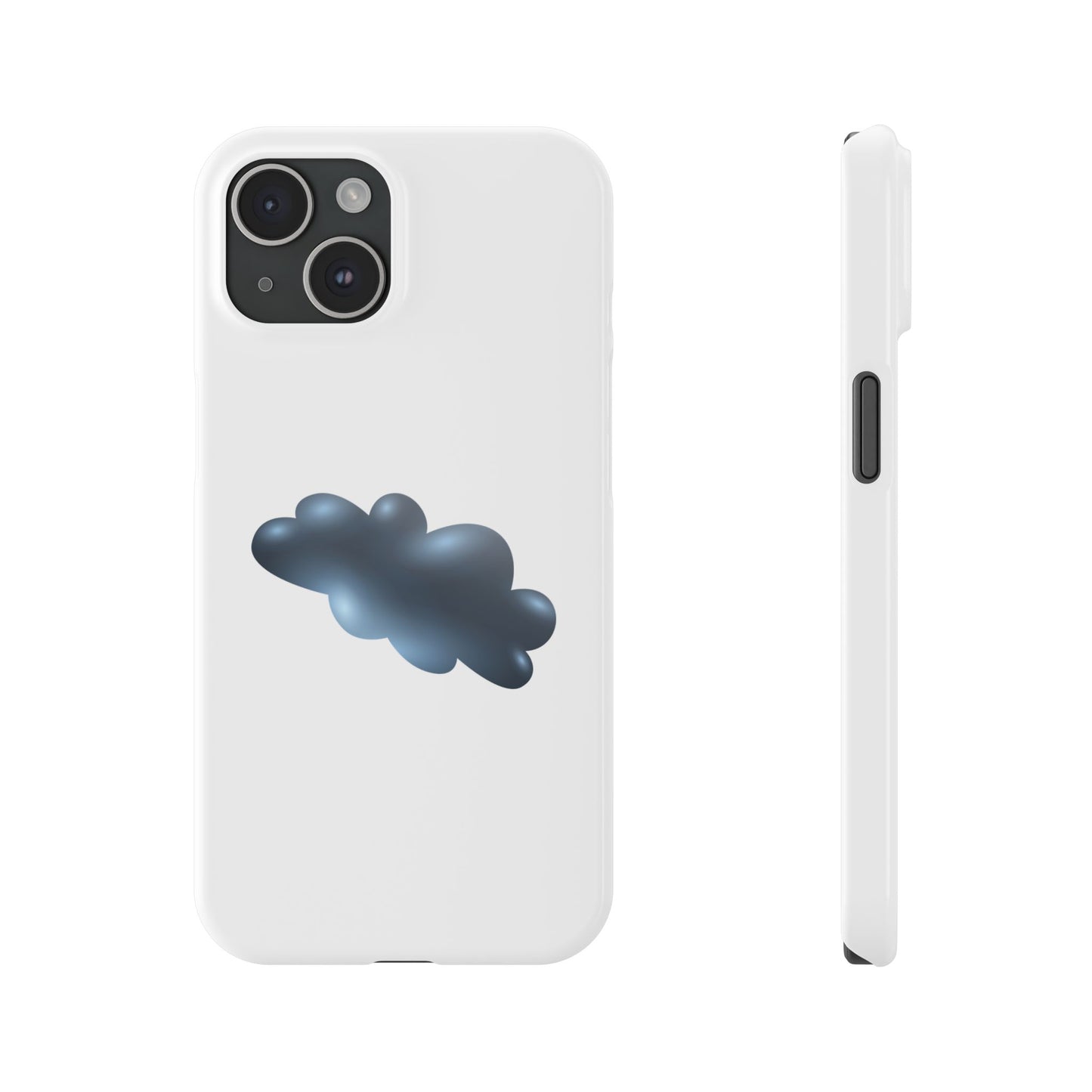 Soft Cloud Slim Phone Cases | Aesthetic Phone Cover, Cute Gift for Teens, Minimalist Design, Trendy Phone Accessories, Cloud Lover