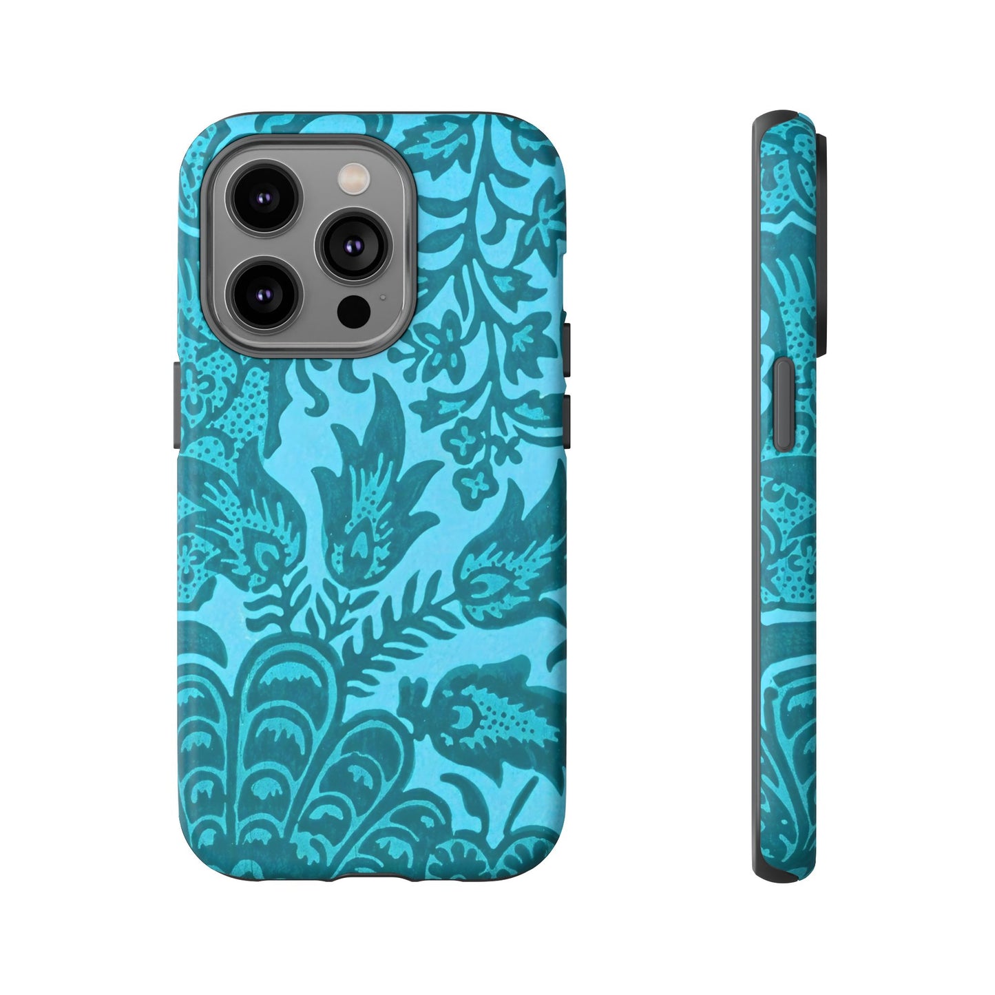 Bohemian Phone Case, Tough Floral Phone Cover, Artistic Phone Protector, Gift for Her, Unique Tech Accessories