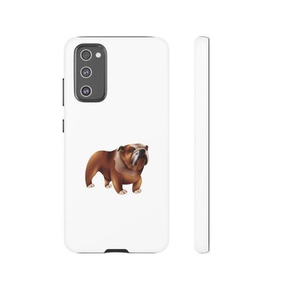 Bulldog Phone Case, Tough Cases for Dog Lovers, Custom Pet Accessories, Cute Bulldog Gifts, Animal Phone Covers