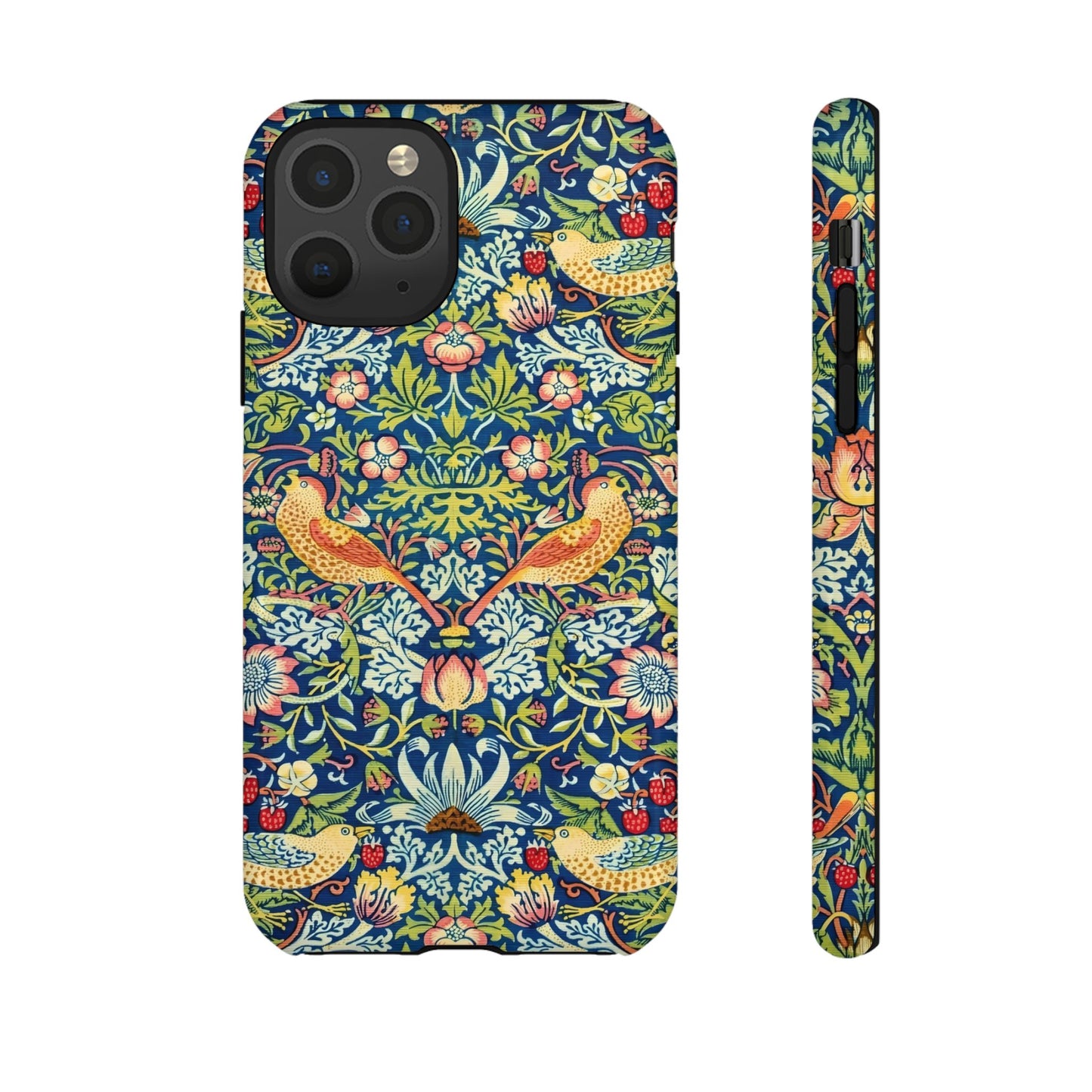 Floral Phone Case | Tough Cases, Stylish Protection, Unique Gift, Eco-Friendly, Floral Pattern, Bird Design