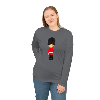 Unisex Performance Long Sleeve Shirt - Royal Guard - A London Icon