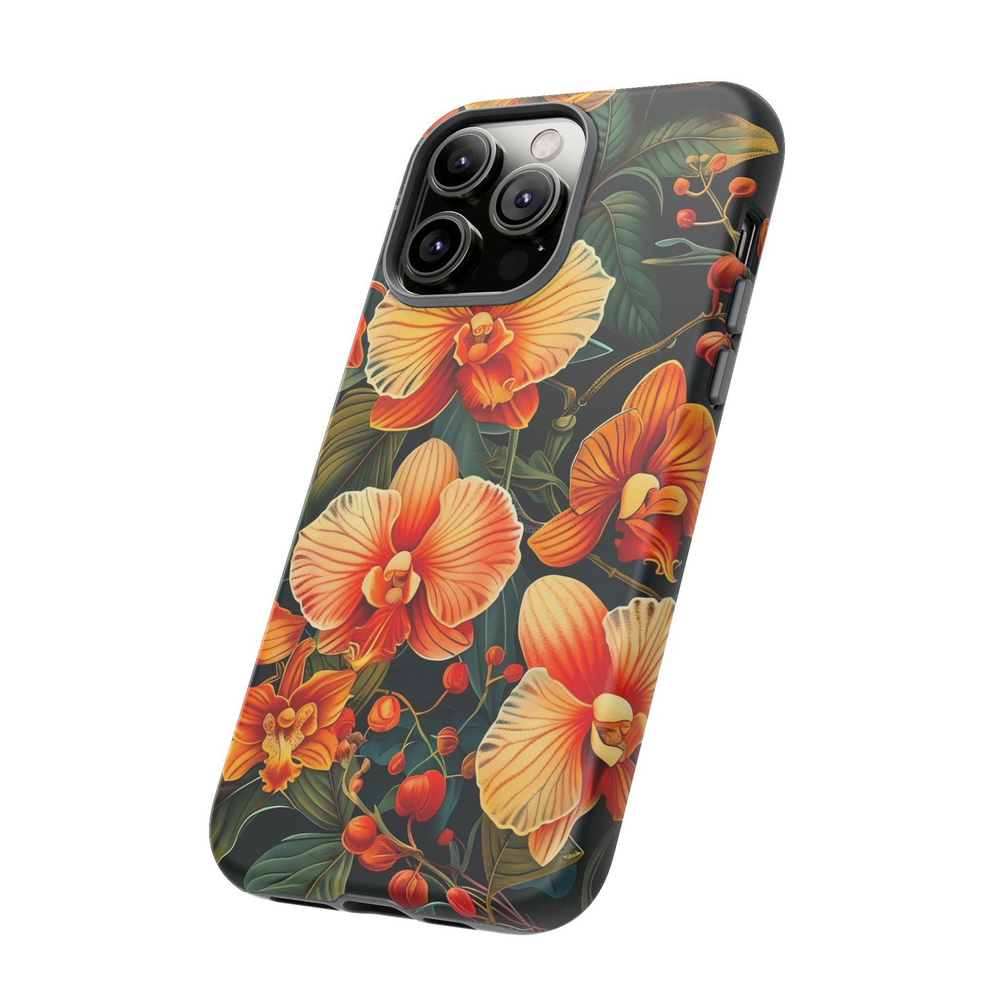 Floral Phone Case - Tough Cases, Protective Cover, Gift for Her, Smartphone Accessory, Floral Design, Nature-Inspired