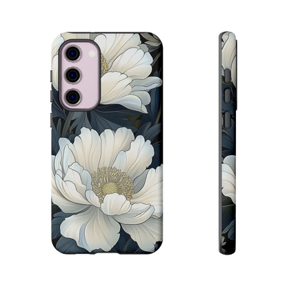 Elegant Floral Phone Case, Floral iPhone Cover, Flower Art Phone Case, Eco-Friendly Mobile Protection, Tough & Stylish Phone Case