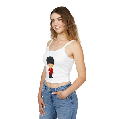 Women's Spaghetti Strap Tank Top - British Royal Guard