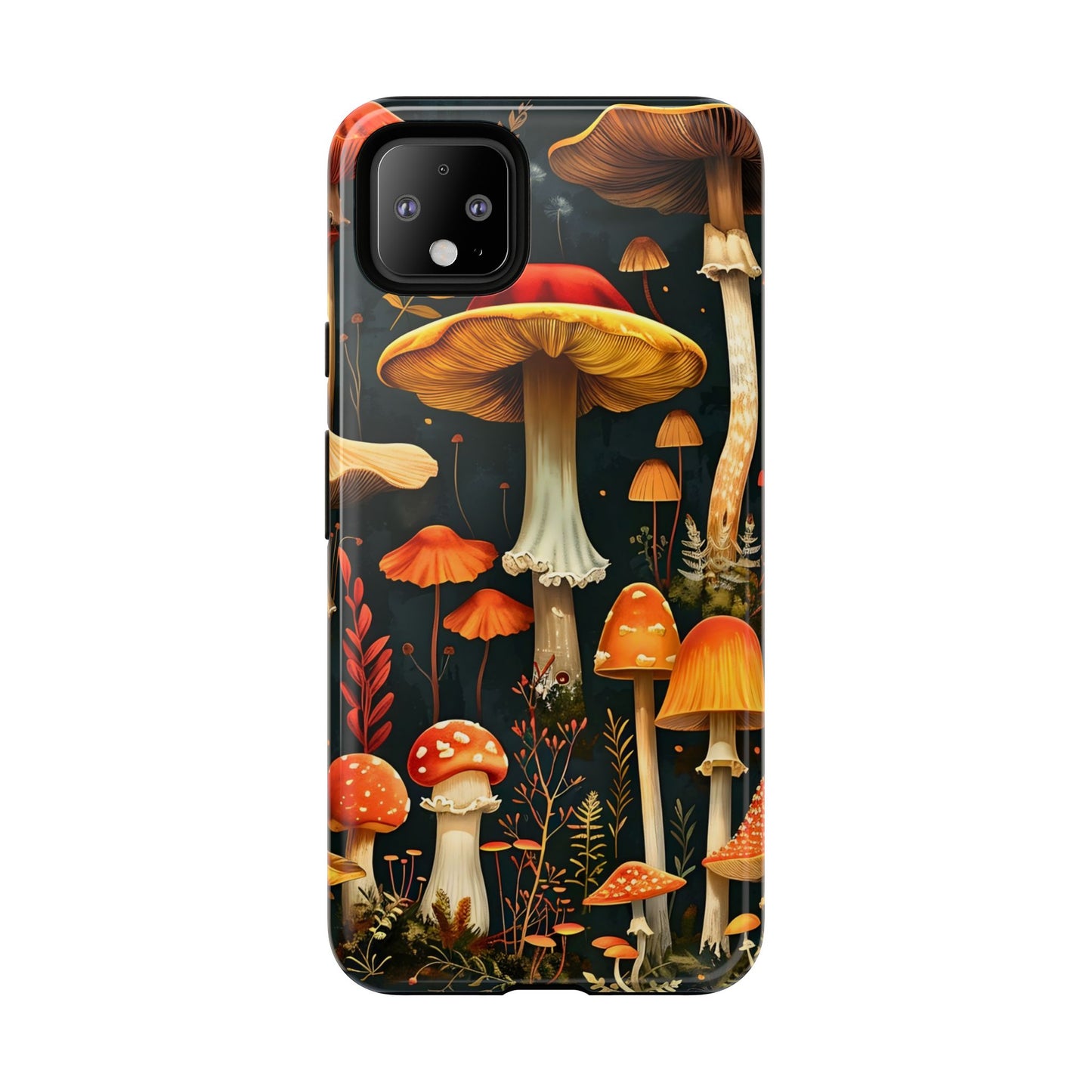 Whimsical Mushroom Phone Case | Tough Cases – Unique Nature Design, Eco-Friendly Cover, Gift for Nature Lovers, Phone Accessory, Fall Decor