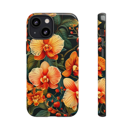 Floral Phone Case - Tough Cases, Protective Cover, Gift for Her, Smartphone Accessory, Floral Design, Nature-Inspired