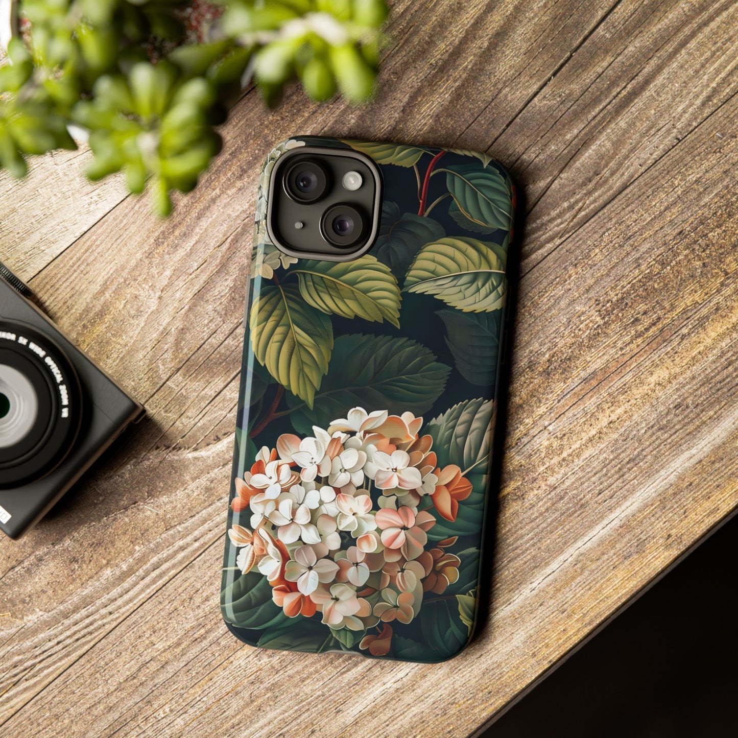 Floral Phone Case - Tough Cases, Nature Lover Gift, Floral Design, Botanical Phone Cover, Stylish Cellphone Accessory, Mother's Day Gift