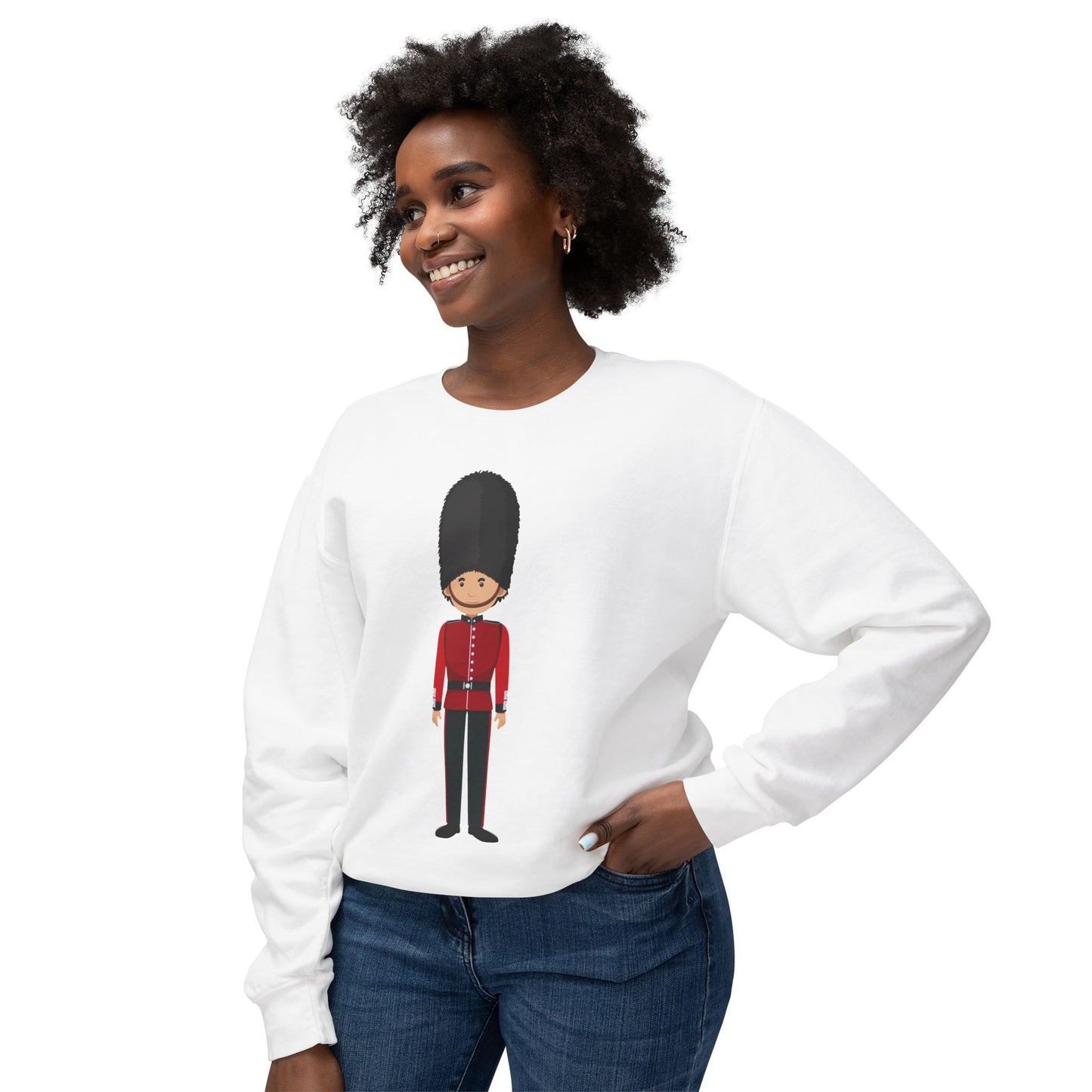 Unisex Lightweight Crewneck Sweatshirt - In Honor of Traditio - The Red Jacket Exhibit