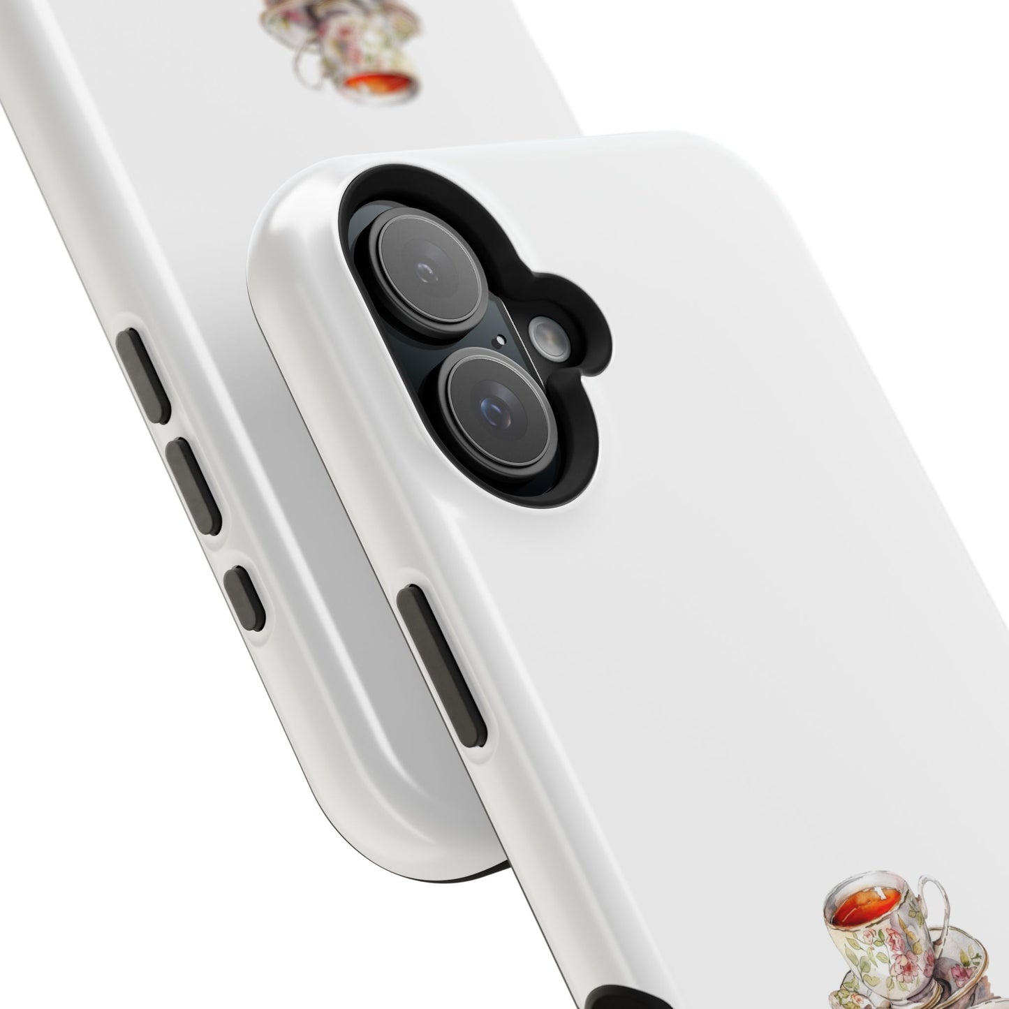 Charming Magnetic Tough Cases - Unique Art Phone Covers, Gift for Tea Lovers, Cute Phone Accessories, Stylish Tech Gifts