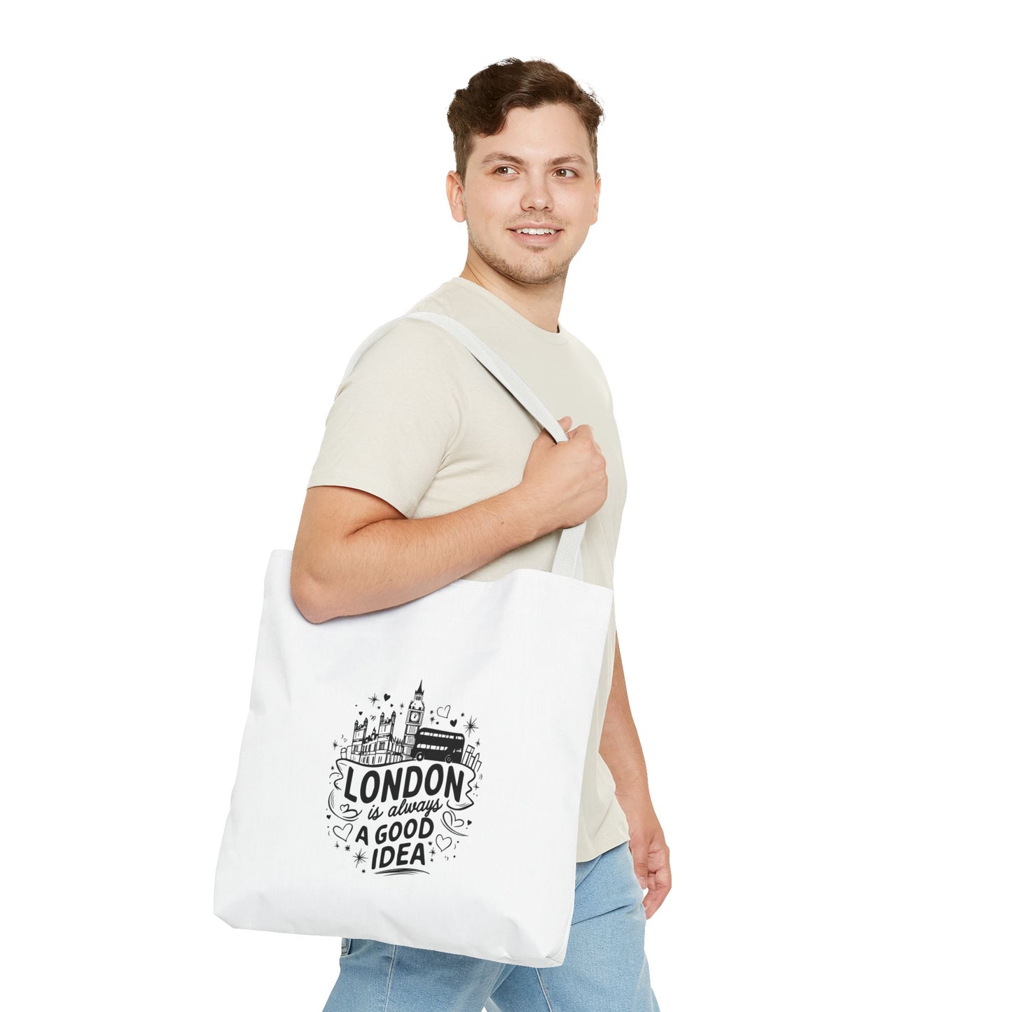 London Tote Bag - Perfect Gift for Travelers, City Lovers, Shopping, Everyday Use, Adventurous Spirit