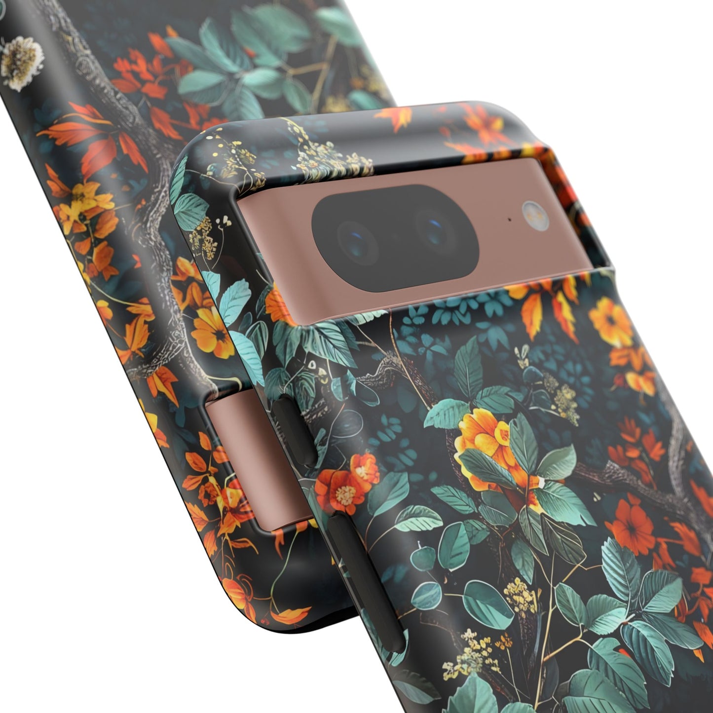 Floral Phone Case | Tough Cases, Protective Cover, Gift for Her, Autumn Vibes, Floral Phone Accessory, Unique Design