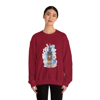 Unisex Heavy Blend™ Crewneck Sweatshirt - Historic Hands - The UK’s Clock Tower