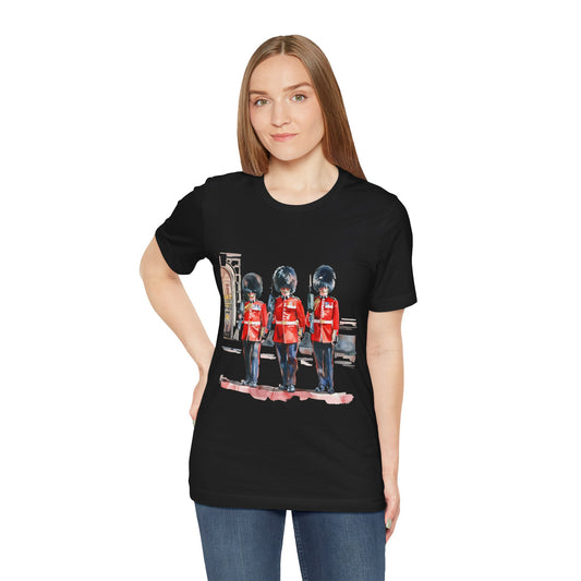 Unisex Jersey Short Sleeve Tee - The Scarlet Soldier - Bodmin Keep Museum
