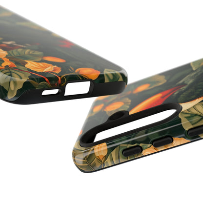 Tropical Toucan Phone Case, Exotic Bird Cover, Nature Lover Gift, Eco-Friendly Design, Customizable Tech Accessory