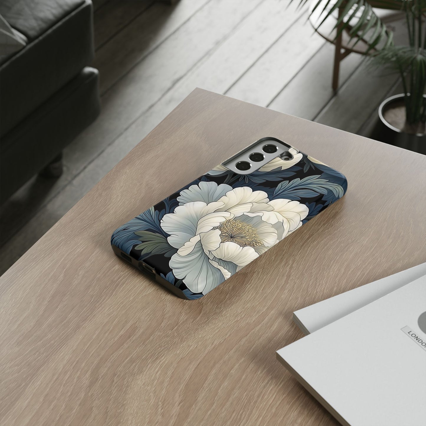 Floral Phone Case - Elegant Tough Cases for Nature Lovers, Stylish Protective Cover for Gifts, Birthdays, Mom's Day, Floral Design