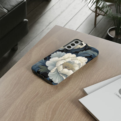 Floral Phone Case - Elegant Tough Cases for Nature Lovers, Stylish Protective Cover for Gifts, Birthdays, Mom's Day, Floral Design
