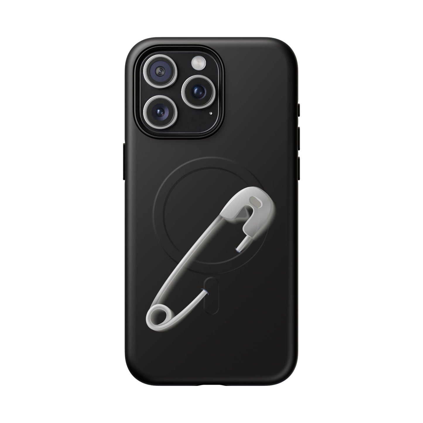 Tough Magnetic Phone Case featuring Safety Pin Design, Stylish Protector for iPhone, Unique Gifts for Friends, Trendy Mobile Cover, [...]