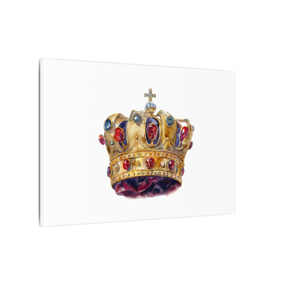 Crown Art Print, Royal Wall Decor, Matched for Home or Office, Gift for Art Lovers, Unique Royalty Artwork