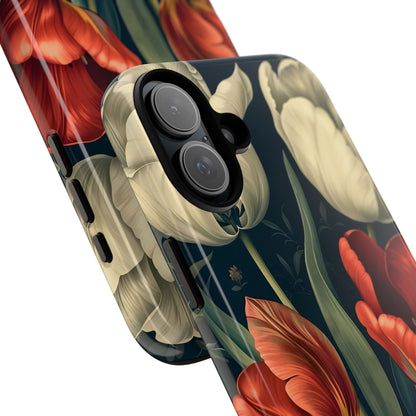 White Flower Tough Cases