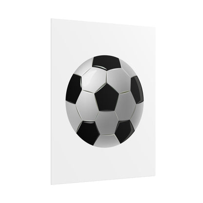Soccer-Themed Rolled Posters | Perfect for Sports Decor, Game Room, Youth Birthdays, Gifts for Soccer Fans, Wall Art