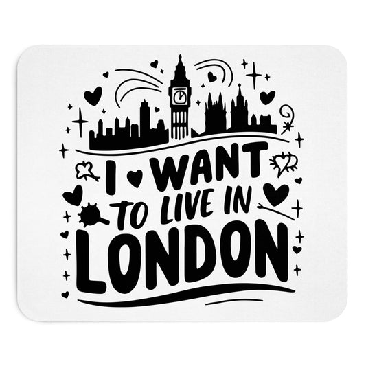 London-Themed Mouse Pad | Perfect Gift for Travelers, Work Desk Accessory, Office Decor, Home Office Essentials, Unique Gift Idea